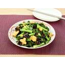 小松菜ときくらげの中華炒め