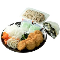 チキンカツの和風おろし煮(ごぼうサラダ・味噌汁用具材)