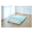 先染め綿混サッカーワンタッチシーツ