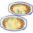 なすとミートソースのペンネグラタン