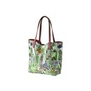 合皮&ジャカード　リバーシブルトート