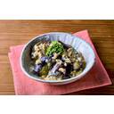 なすのそぼろ餡かけ(ごま坦々風味)