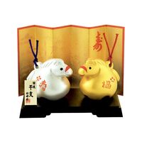 開運干支　金銀土鈴福寿　午