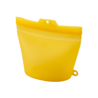 大きくひらくシリコンクックバッグ