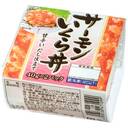 サーモンいくら丼(甘辛いだし仕立て)