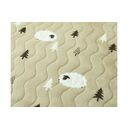 家族で使えるふんわりフランネル敷きパッド