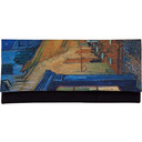 マスクケース　夜のカフェテラス