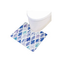 拭けるトイレマット　モロッカン