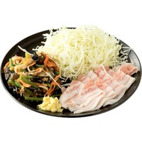 具だくさん生姜焼き