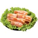 はぐくみ自慢の豚で作った厚切りカルビ焼肉