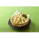 レンジで国産ごぼうの塩天ぷら