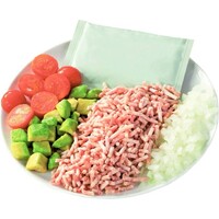 アボカド入りタコライスの具