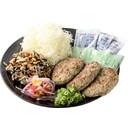 おろしハンバーグと大豆の五目煮風　3人前