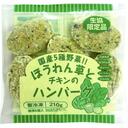 ほうれん草とチキンのハンバーグ