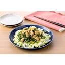 ネギたっぷり豚肉の生姜だれスタミナ蒸し