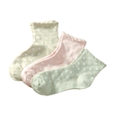 内側シルク2層ソックス　3色組