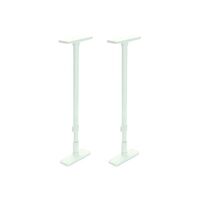 家具転倒防止ポール２本入（マットホワイト）