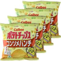 ポテトチップス(コンソメパンチ たべ4パック)