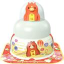 【１２月２週配達】鏡餅(小飾り･干支マスコット付)