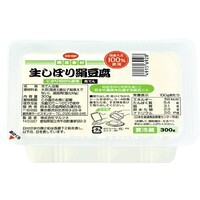 【予約登録番号】★予約ＣＯ生しぼり絹豆腐　３００Ｇ　冷蔵