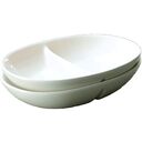 やわらぎ楕円仕切りボウル