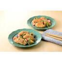 サーモンフライのごま甘酢照り焼き