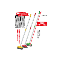 [ゴシゴシ擦れる]デッキブラシ