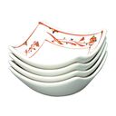 赤絵みやび小付鉢　4個組