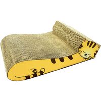 ねこの爪とぎ　居眠りにゃんこ