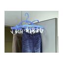 洗濯ものを分けて干せる角ハンガー