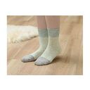 シルク＆コットンバイカラーソックス3色組