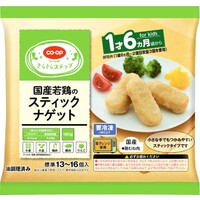 国産若鶏のスティックナゲット(1才6ヵ月頃から)
