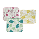 ワッフルふきん　ボタニカル