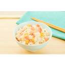 サーモンの簡単混ぜごはん　たらこバター味