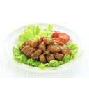 天然ぶりの黒酢あんかけ