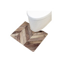 拭けるトイレマット　へリング