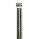 カラー定規16cm ブラック