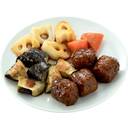 大きな肉だんごと野菜の甘酢ソース