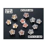 １０金星型ピアスダブルキャッチ
