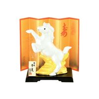 開運干支　金彩跳ね午