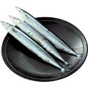 三陸産冷凍さんま(無塩)　3尾