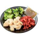 えびフリッターとブロッコリーの塩炒め