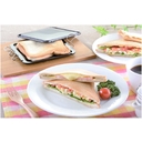 オーブントースターでホットサンド