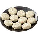 国産野菜とチーズのおさかなバーグ