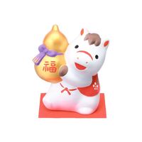 [薬師窯]錦彩招福午