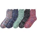 ざっくりリブ編みソックス