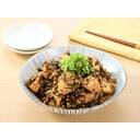 厚揚げとひじきの肉味噌炒め