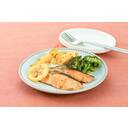 骨取りサーモンのレモンペッパーソテー