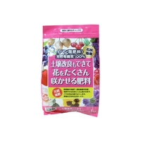 土壌改良もできて花をたくさん咲かせる肥料