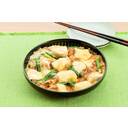 産直豚肉と豆腐のニラ卵とじ